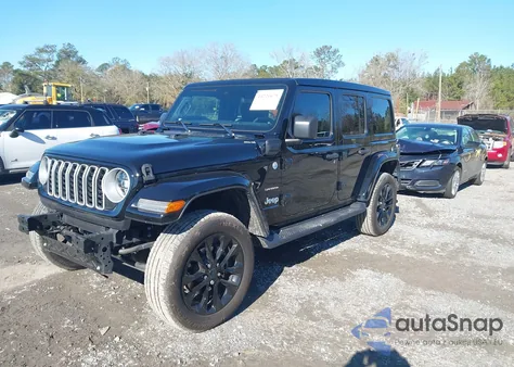 2024 Jeep Wrangler 4Xe Sahara 4Xe из США, поврежденный, VIN 1C4RJXP65RW213009
